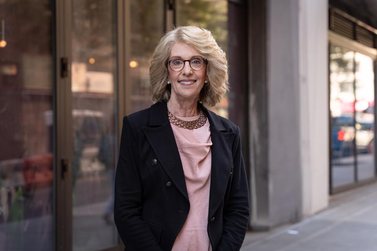 Dr. Miriam Grossman in New York City in 2022. She specializes in child and adolescent psychiatry and has conducted extensive research on sexuality education in the United States. (Blake Wu/The Epoch Times)