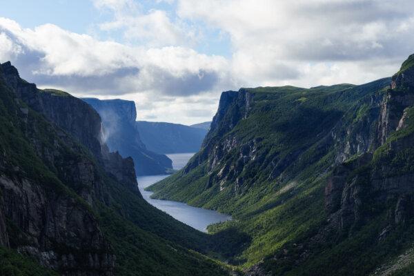 A view of Western Brook Pond, a fjord in Gros Morne National Park, Newfoundland. (Shutterstock)