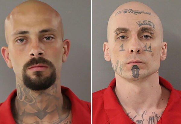 This photo combo in Idaho shows Nicholas Umphenour (L) and Skylar Meade. (Twin Falls County Sheriff's Office via AP)