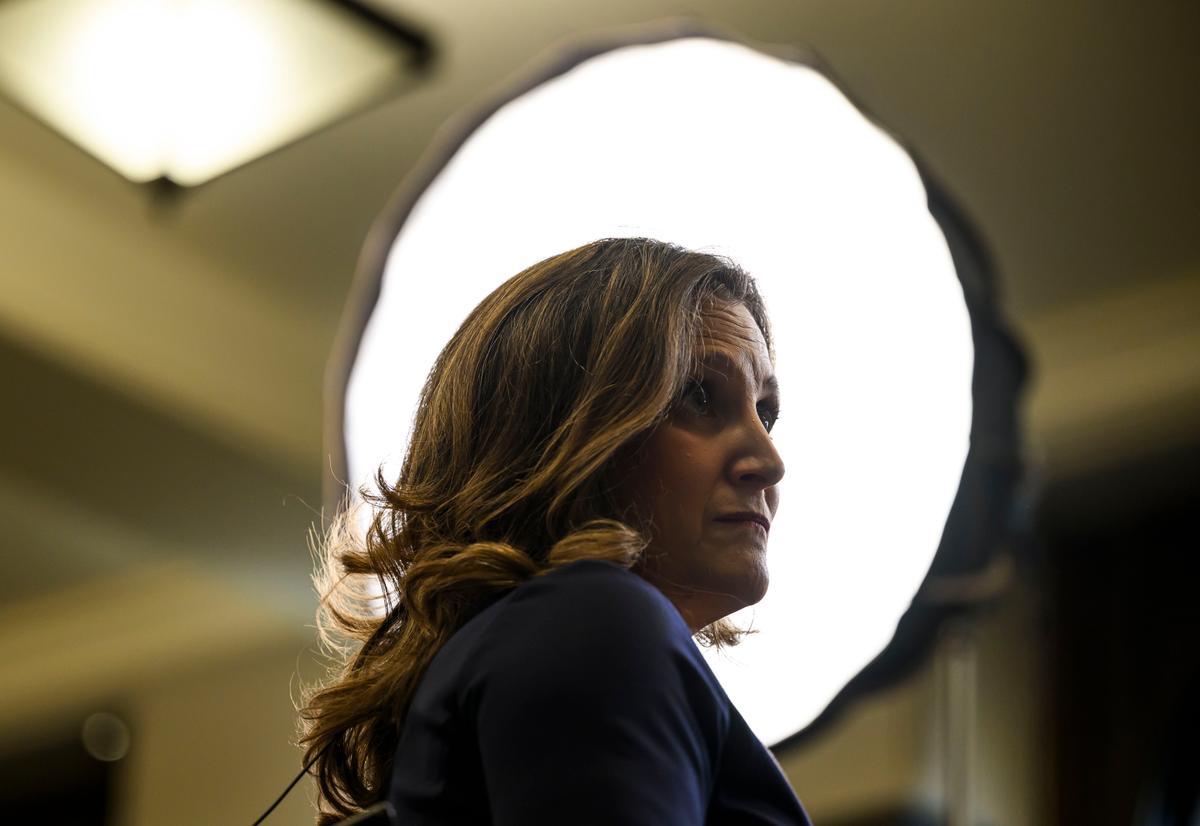 MPs Working With Foreign States a ‘Grave Problem,’ Internal Review Necessary: Freeland