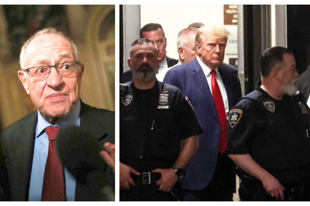 Dershowitz Says Bragg’s Case Against Trump Will Fail Because It’s Based on Fake Crimes