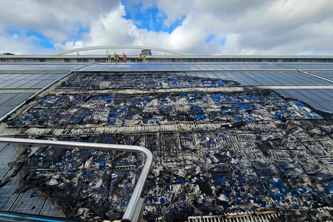 2,500 People Evacuated From Sydney Aquatic Centre After Solar Panels Catch Fire