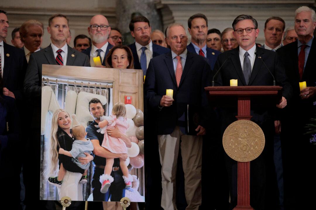 House Speaker Johnson Hosts Memorial Vigil for Charlie Kirk