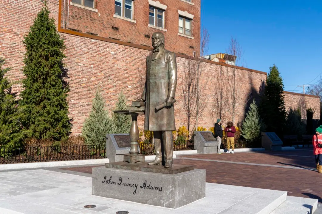 John Quincy Adams Park in Quincy, Massachusetts, Opens to Honor 6th US President