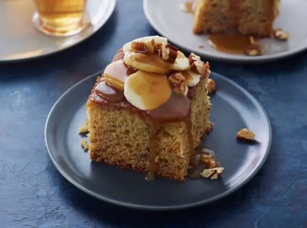 Sticky Toffee Banana Cake