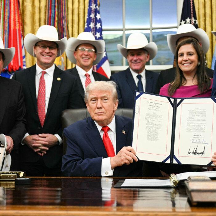 Trump Participates in Bill Signing Ceremony