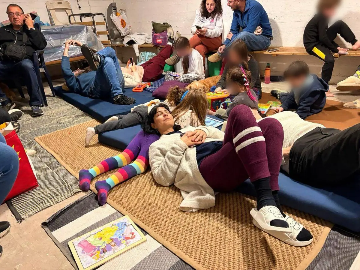 Between Sirens: Life in Israeli Shelters Under Iranian Missile Fire