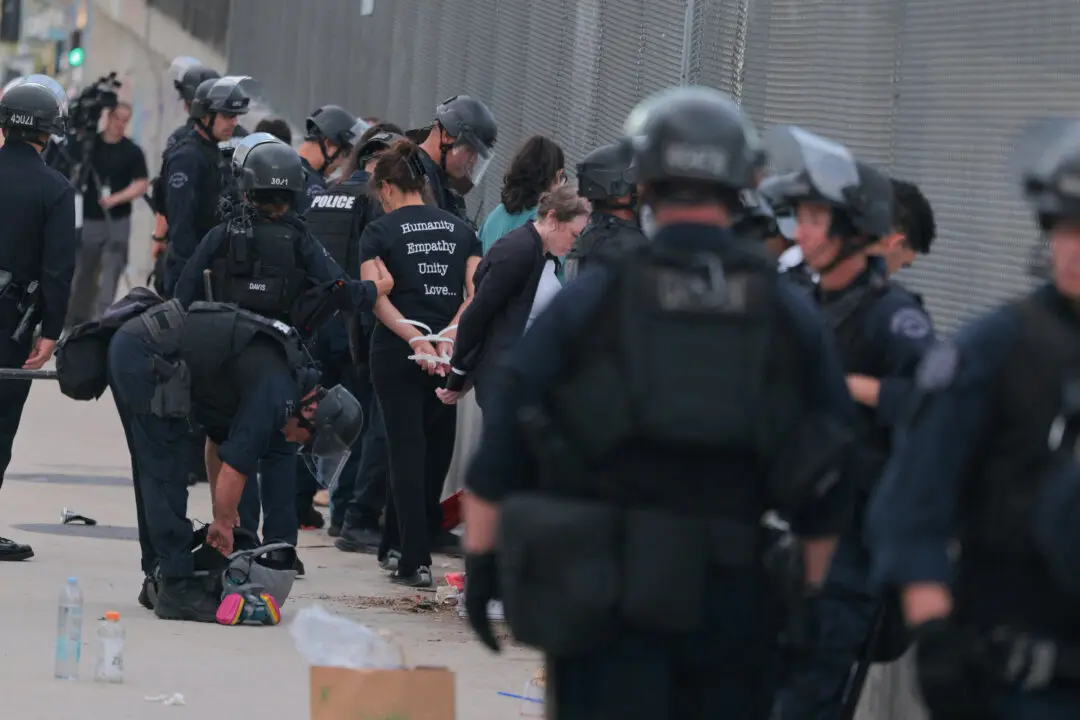 Los Angeles Police Arrest Dozens of Protesters After ‘No Kings’ Rally Turns Into Riot