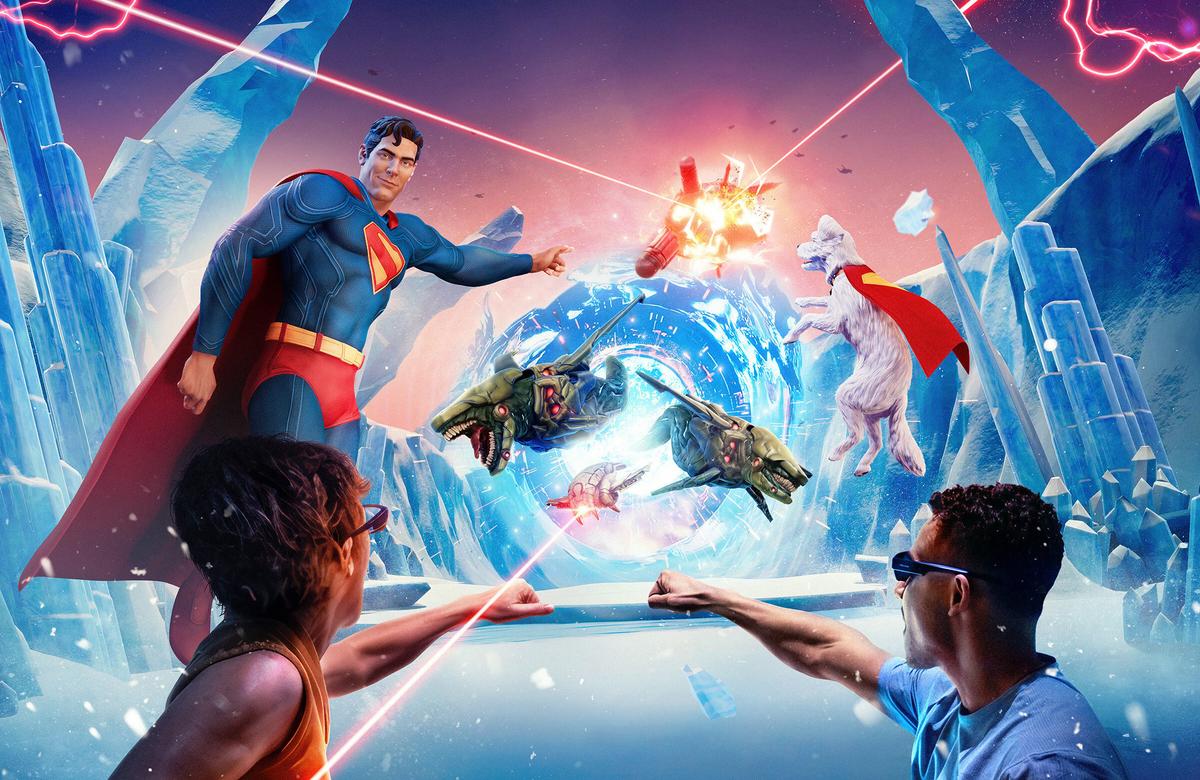 A New Immersive ‘Superman’ Experience Is Bringing Gary and Krypto to the Warner Bros. Lot