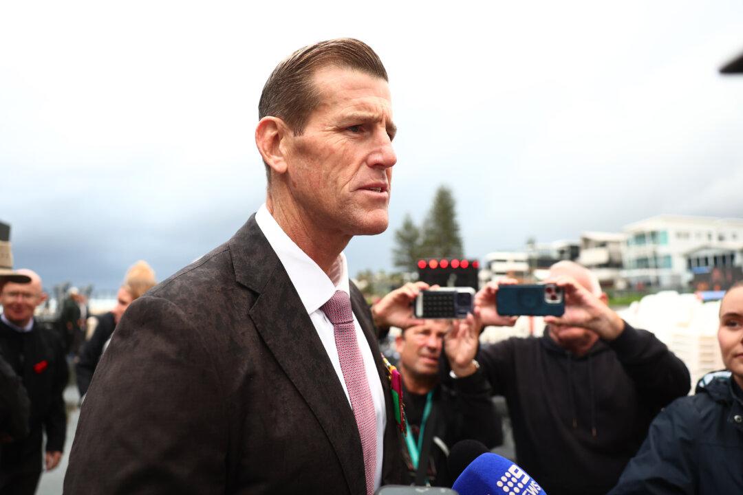 ‘Never Thought About Not Coming’: Roberts‑Smith at Dawn Service