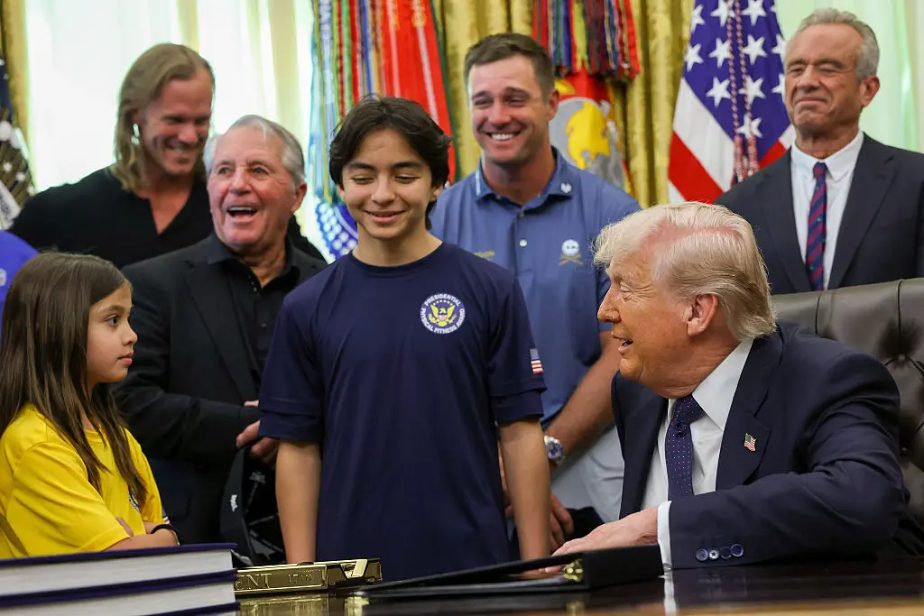 Trump Signs Proclamation Restoring Presidential Fitness Test Award