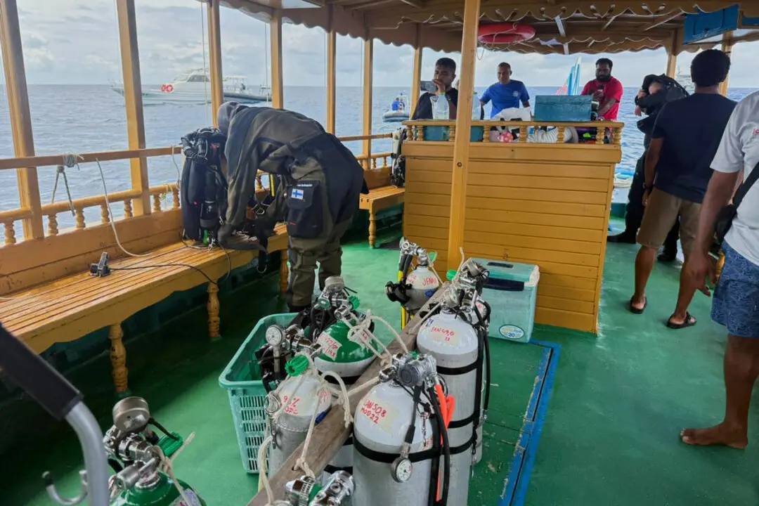 Bodies of 2 Dead Italians Recovered from an Underwater Cave in the Maldives