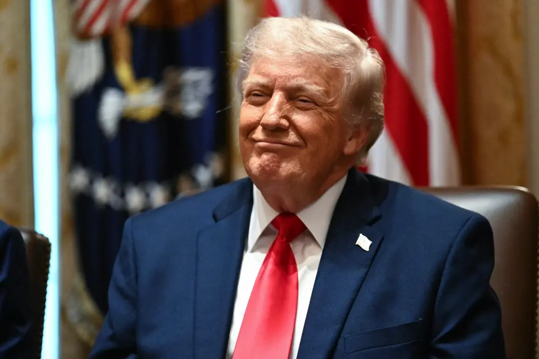 Trump Attends NBA Finals at Madison Square Garden