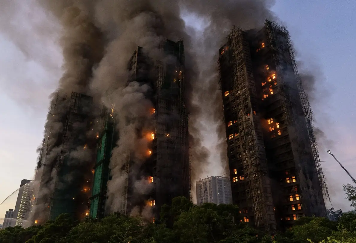 7 People, 2 Companies Charged Over Hong Kong Fire That Killed 168 People