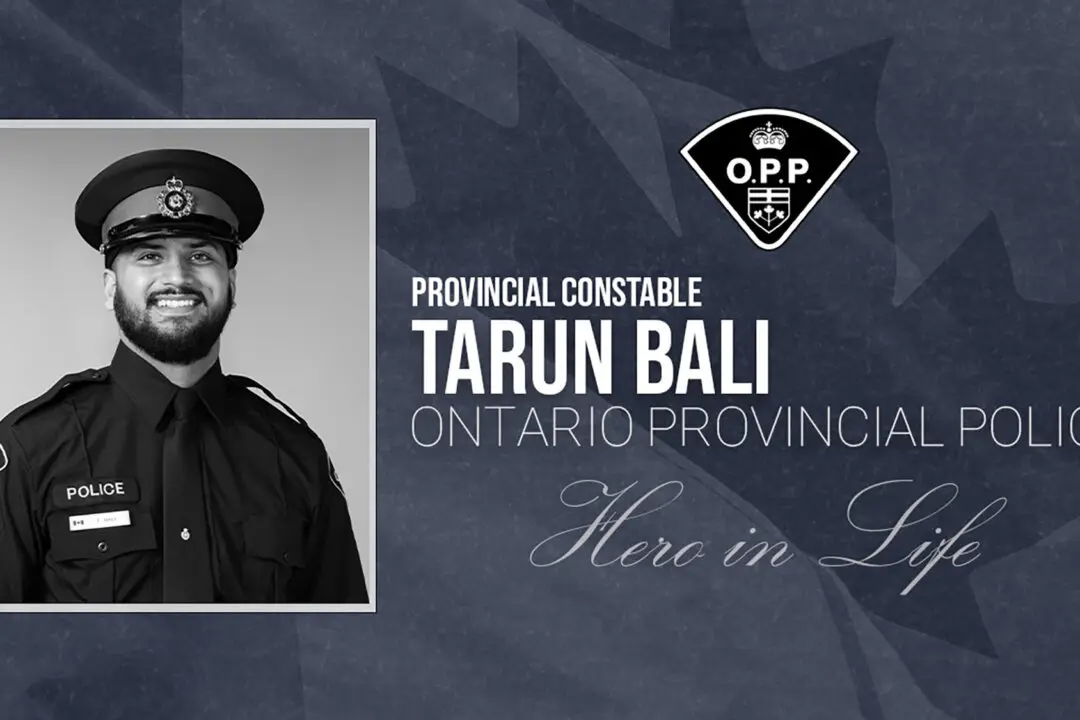 Body of OPP Const. Tarun Bali to Brought to Thornhill Ahead of Funeral
