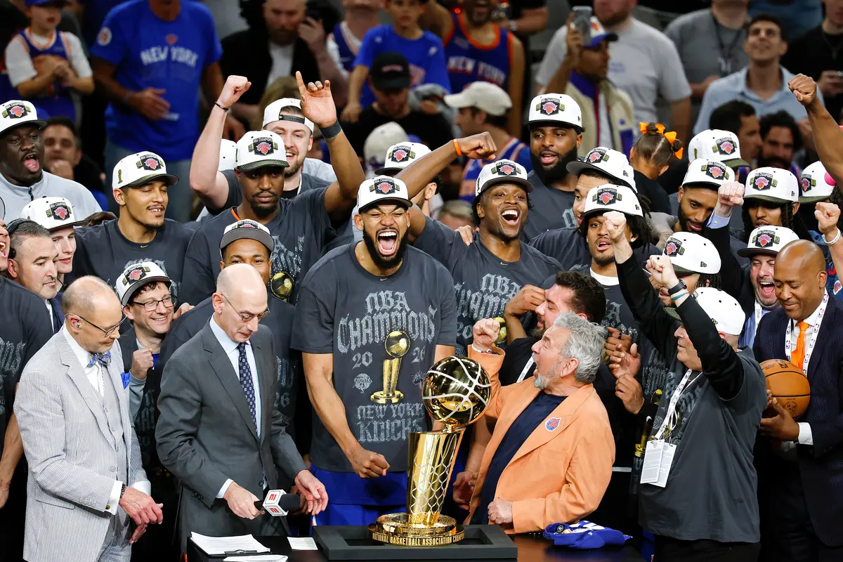 Knicks Take Title in 5, Knock Off Spurs in San Antonio for First NBA Crown in 53 Years