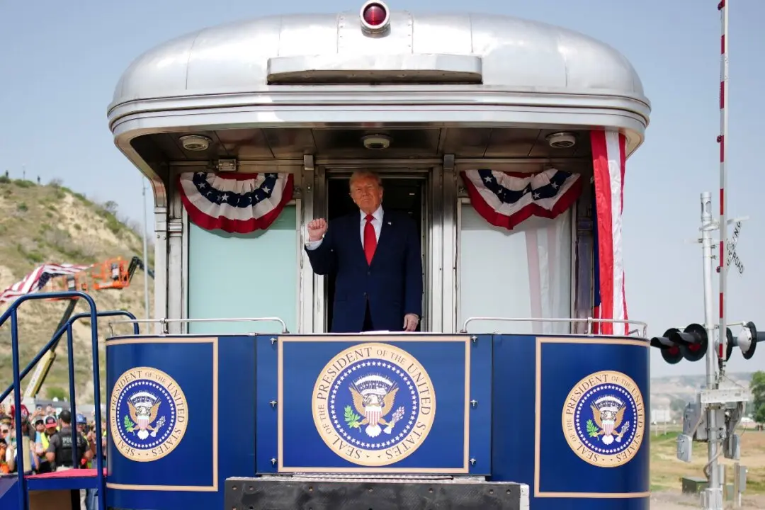 Trump Rides Freedom Train in North Dakota, Opens Teddy Roosevelt Presidential Library