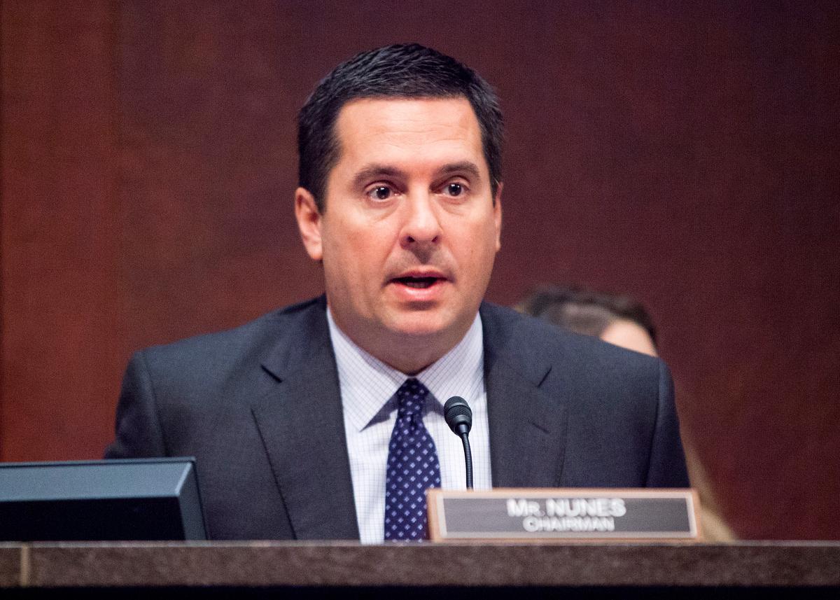 House Intelligence Committee Chairman Rep. Devin Nunes, R-Calif. on Capitol Hill on Sept. 10, 2015. (AP Photo/Pablo Martinez Monsivais)