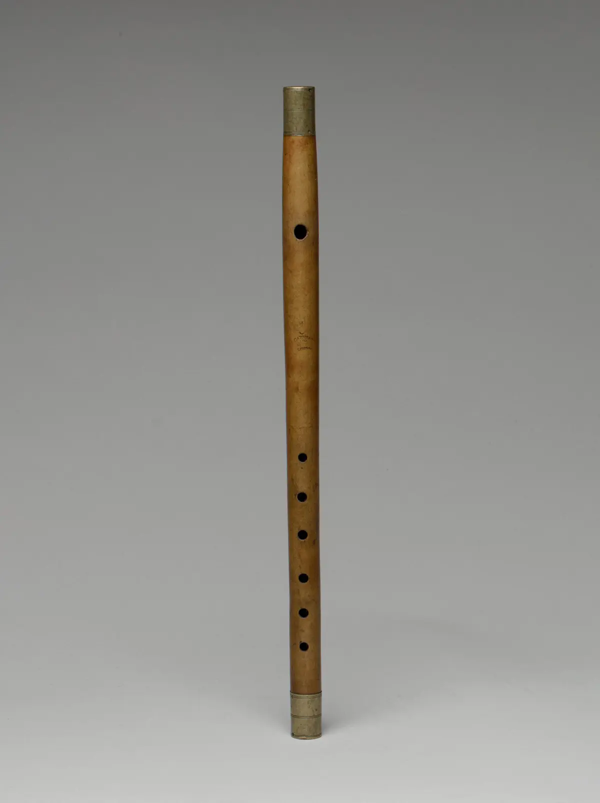 The fife was traditionally used for military purposes. Fife, circa 1780–1790, by Thomas Cahusac. The Metropolitan Museum of Art, New York City. (Public Domain)