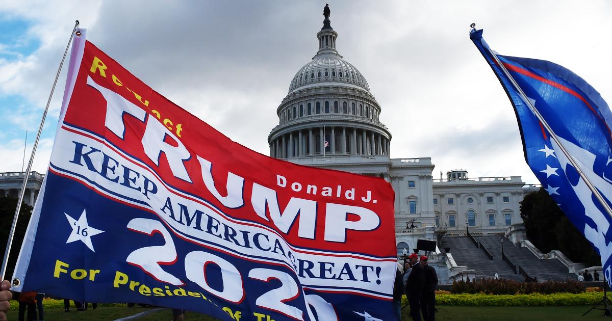 Hundreds Gather to Support President Trump in ‘Against Impeachment’ Rally