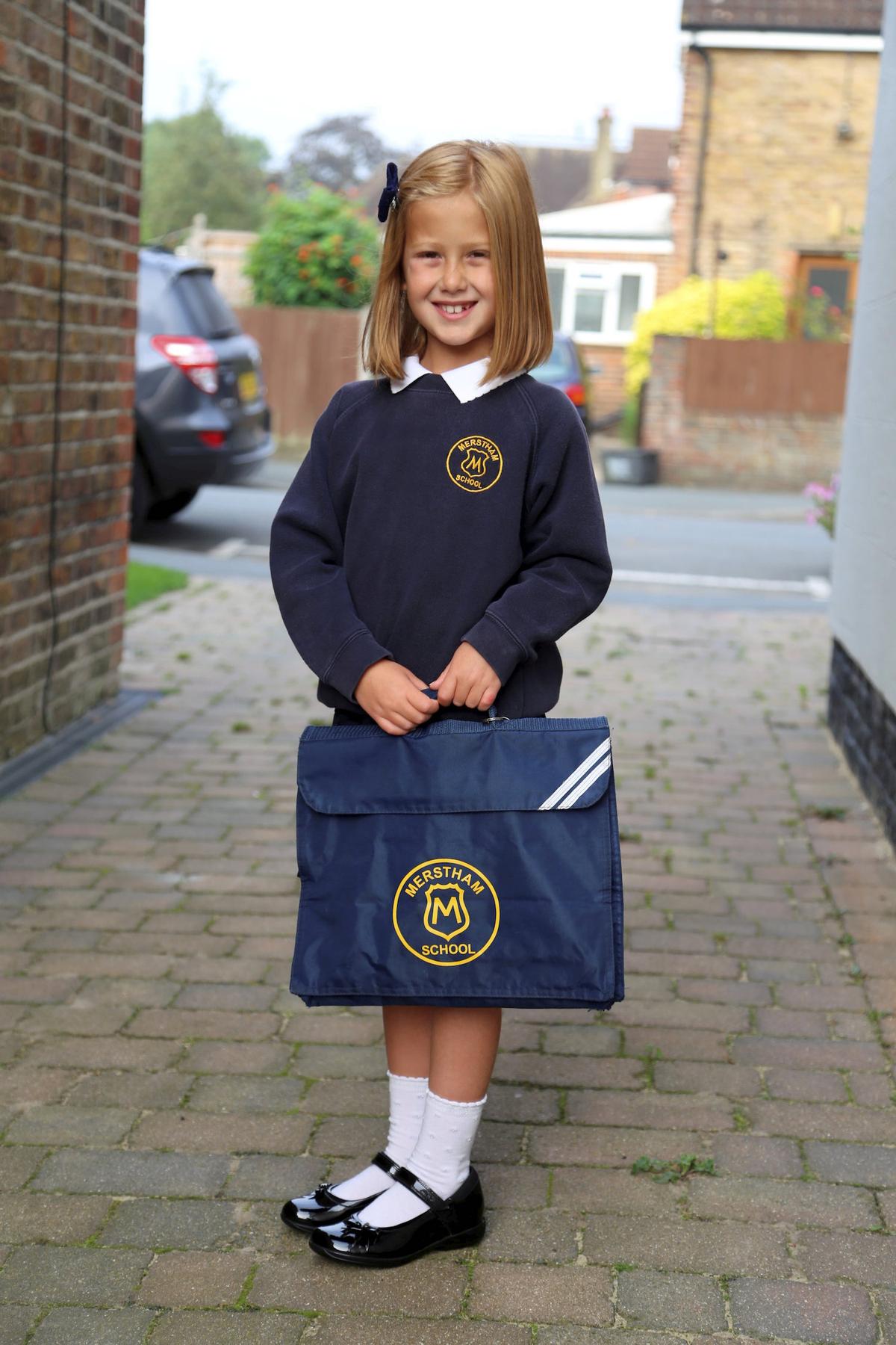 Chloë Barnett, Year 3. (SWNS)