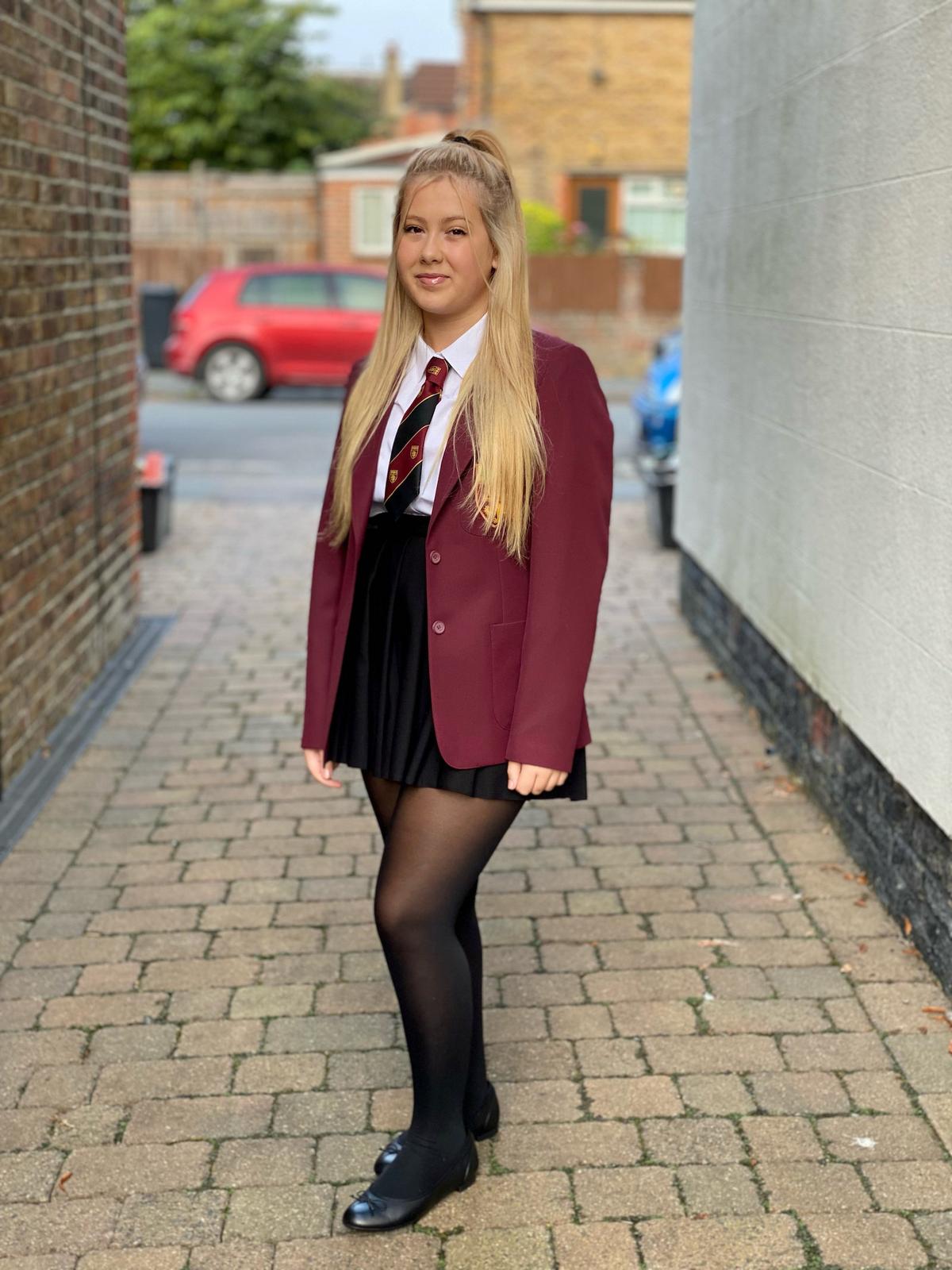 Chloë Barnett, Year 10. (SWNS)