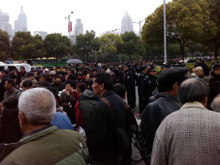 Shanghai Petitioners Stage Protest Over Illegal Detentions