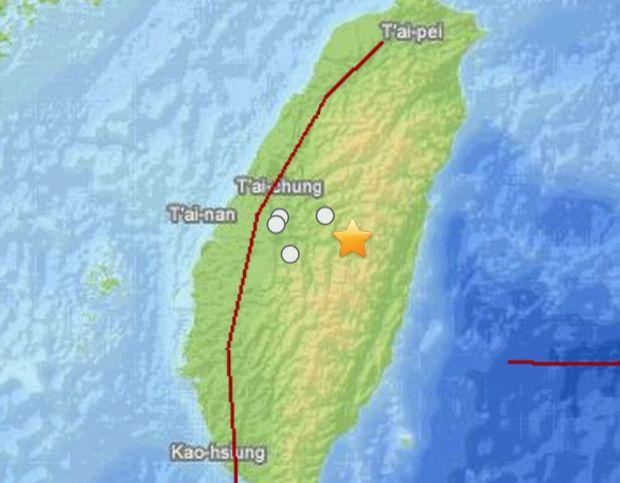 6.1 Taiwan Quake Sways Buildings