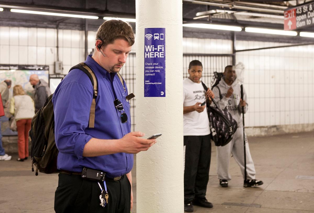 NYC Subway System Wired Up for Smartphones