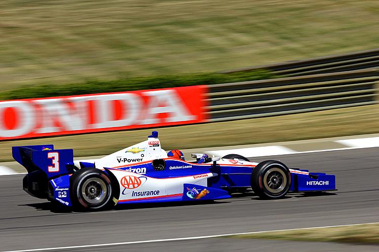 Helio Tops High-Speed IndyCar Barber Practice