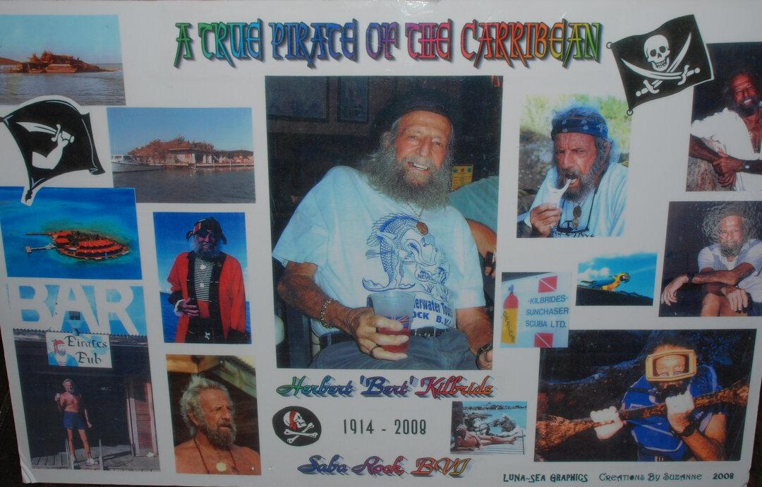 Bert Kilbride, the Last Pirate of the Caribbean Honored