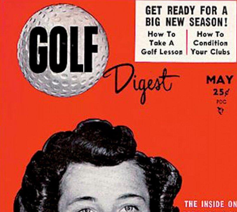 Women in Golf: Holly Sonders on Golf Digest Cover