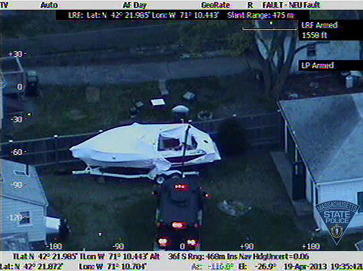 Suspect Throat Injury: Unable to Talk to Boston Investigators