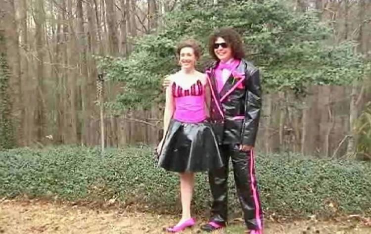 Duct Tape Prom Dress, Suit Made for Scholarship (+Photo)