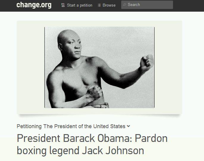 Jack Johnson Pardon Gains Steam