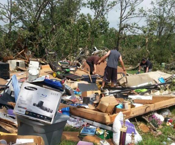 Exclusive: First-hand Photos of Shawnee, Oklahoma After Tornado
