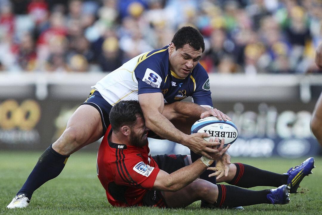 Crusaders Crash Party for Brumbies Legend