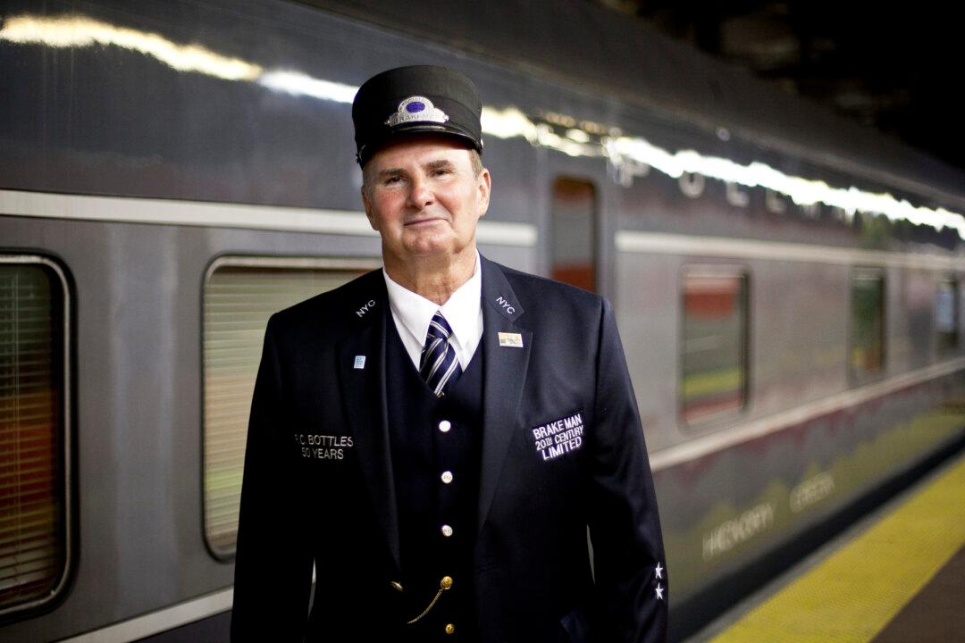 Historical Railroad Parade of Trains at Grand Central