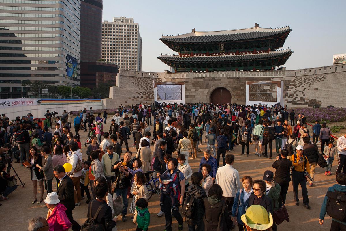 Seoul Celebrates Reopening of Ancient Gate