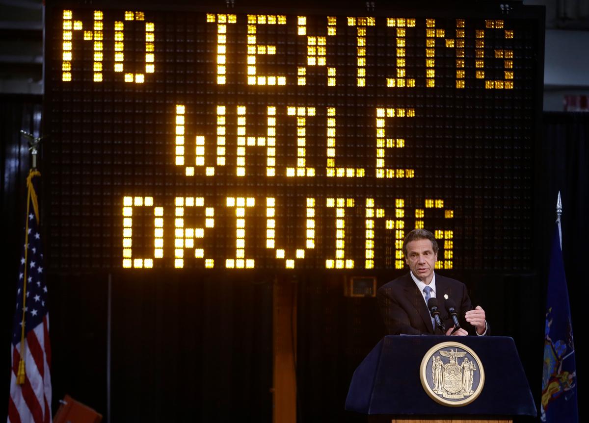 Texting While Driving in NY to Carry Stricter Penalty, Says Cuomo