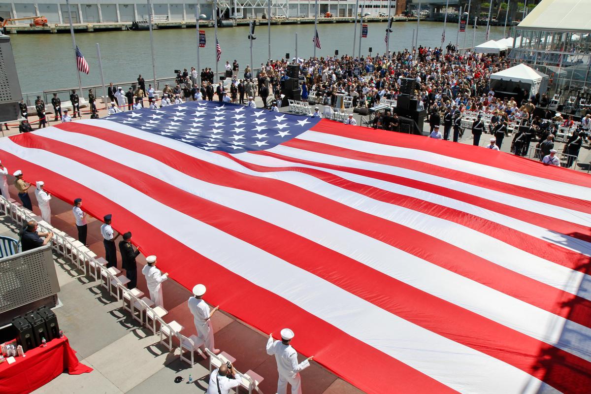 Memorial Day Ceremony at U.S. Intrepid Remembers the Fallen