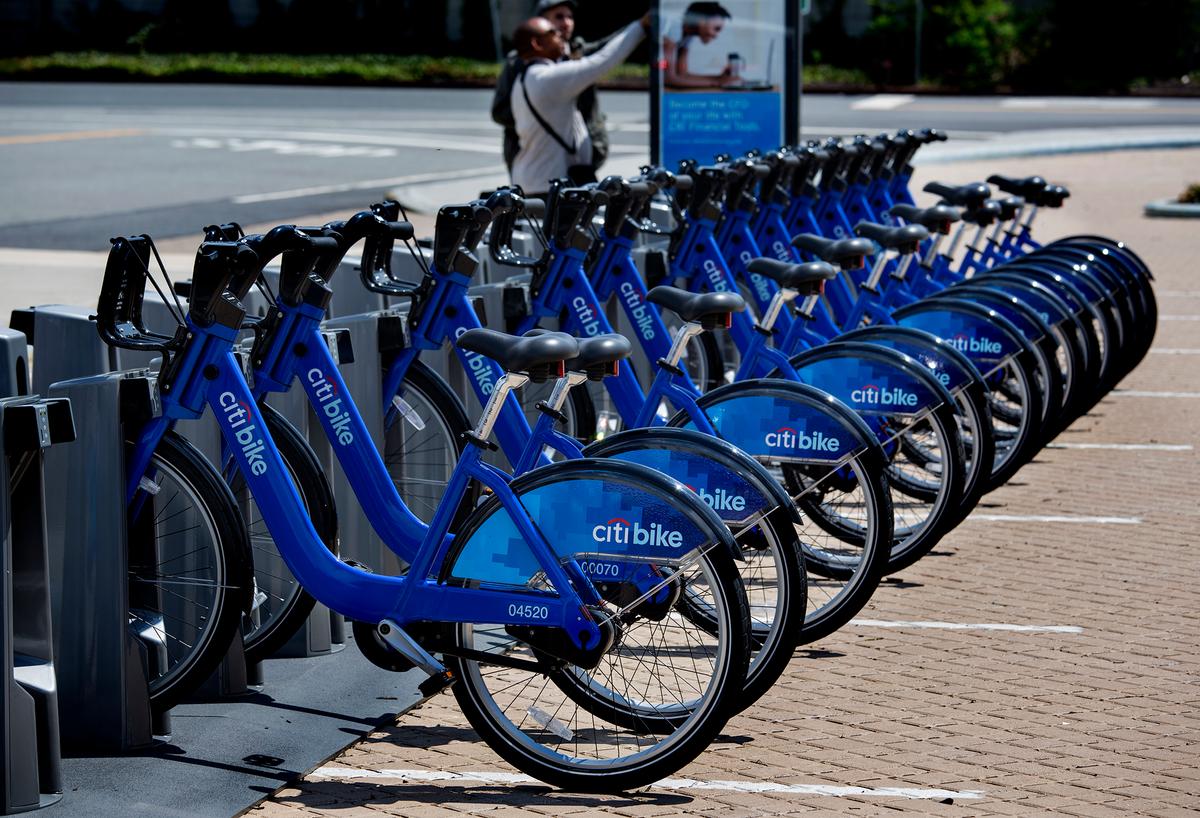 Bike Share Bikes Begin to Appear on City Streets