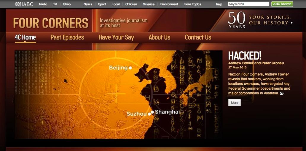 Chinese Hackers Strike Australian Intelligence Agency
