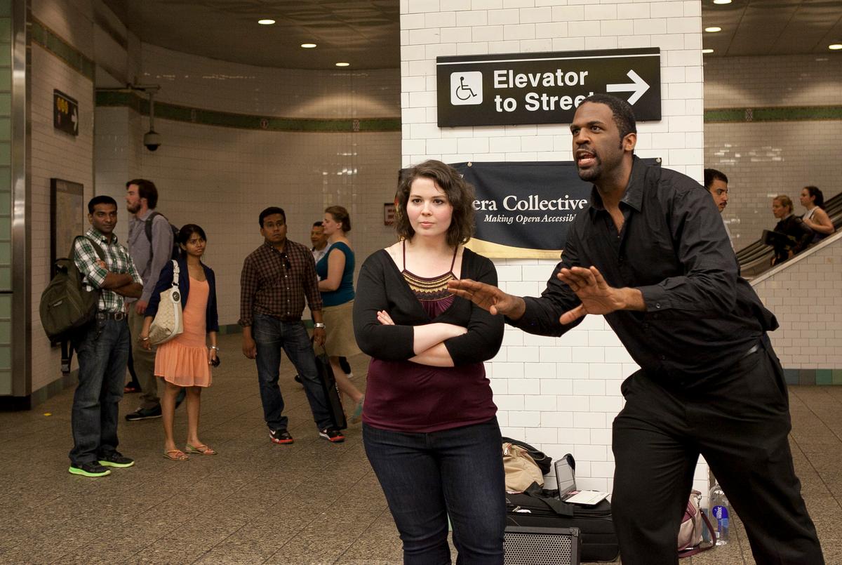 Opera Outreach Goes Below Ground