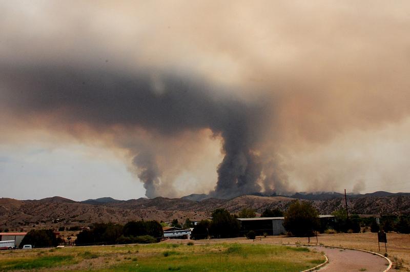 New Mexico Fires: Silver Fire Approached Historic Mining, Ghost Town
