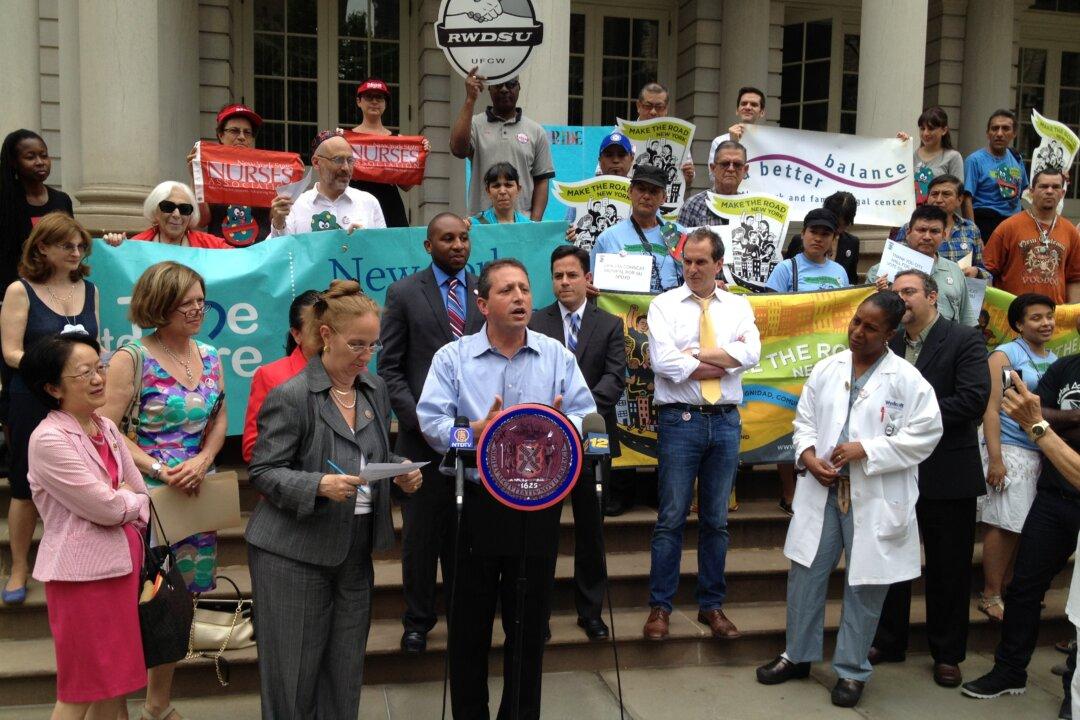 Rally Calls for Final Passage of Paid Sick Days Bill