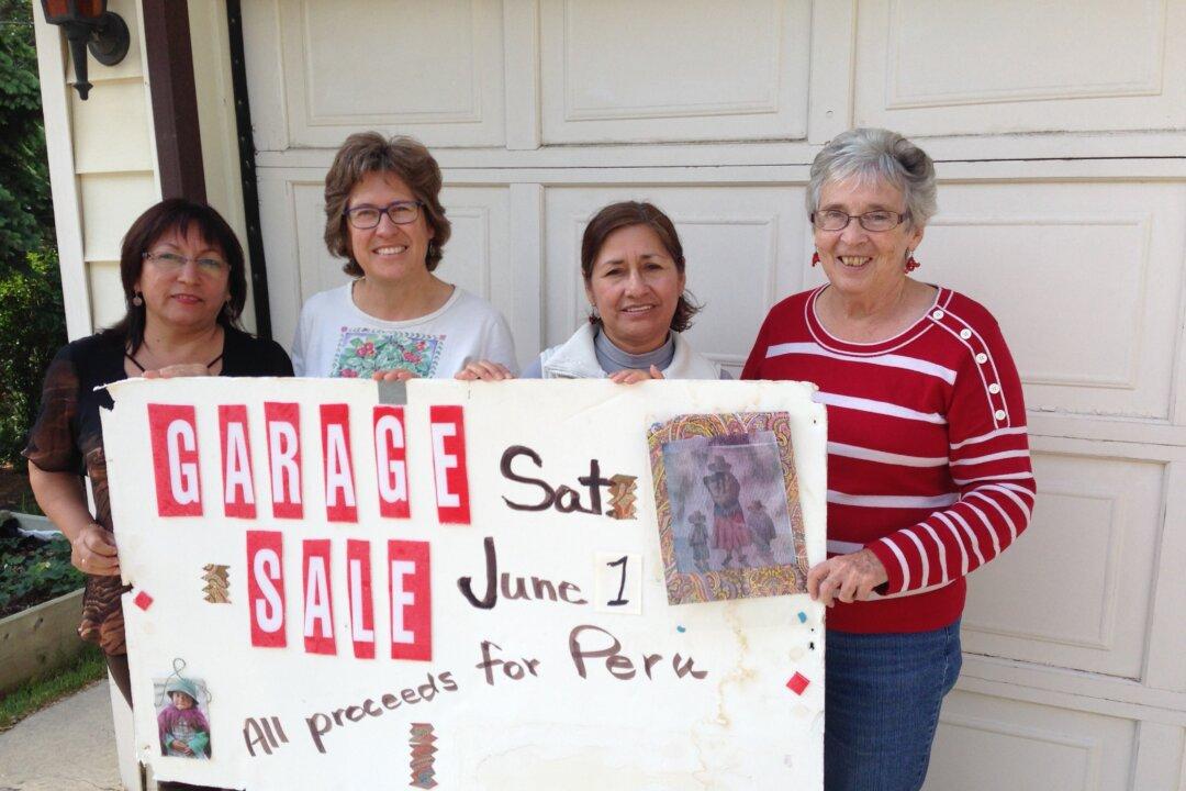 Small Regina Garage Sale a Big Help to Peruvian Women