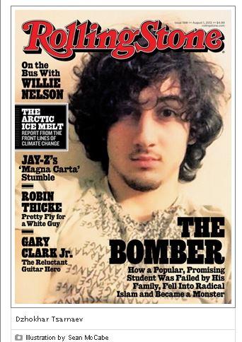 Boston Bomber Rolling Stone Cover Sparks Outrage