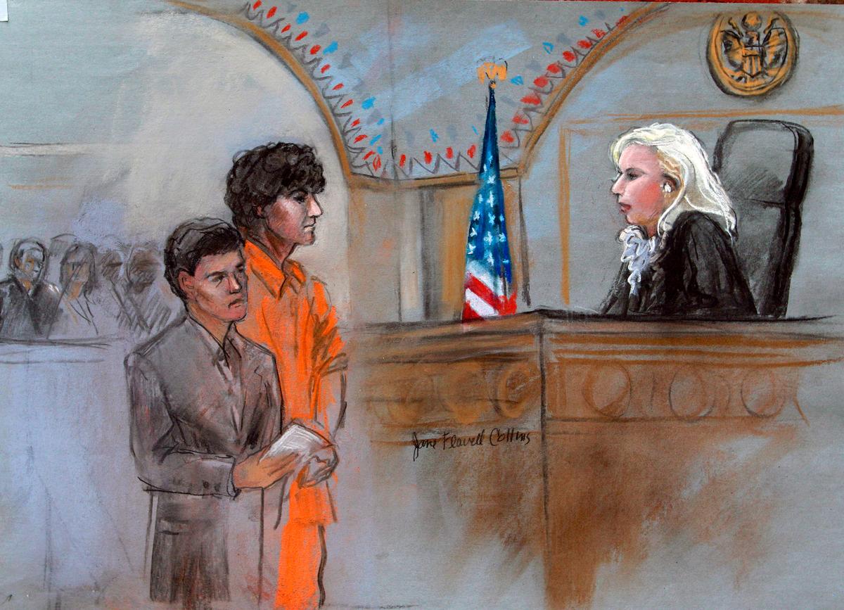 Dzhokhar Tsarnaev’s Injuries Described: Skull Fracture, Painkiller Treatment, and More