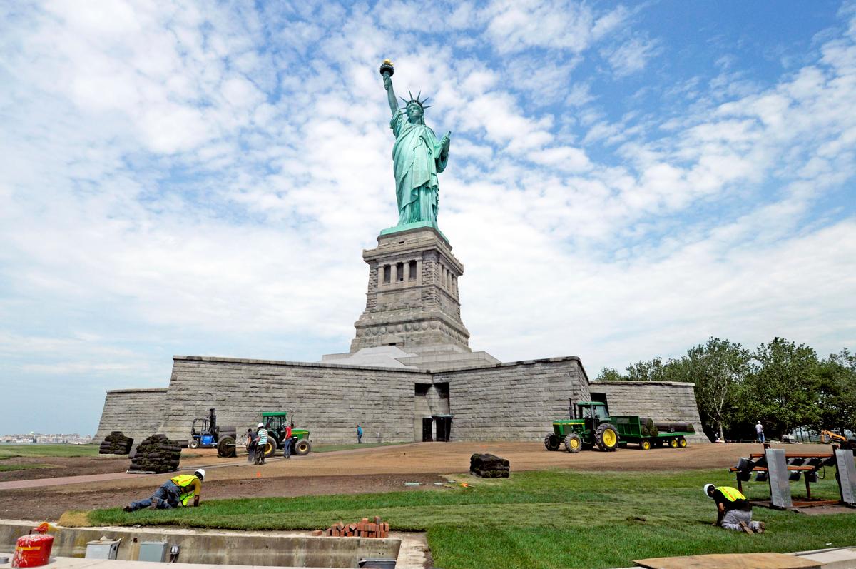 Lady Liberty Accepts Visitors Again